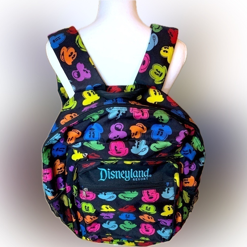 Disney Parks Mickey Mouse Face Backpack